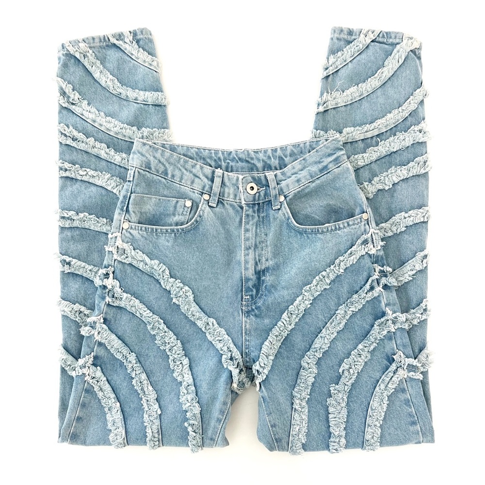 The Ragged Priest High Rise Blue Gaze Jeans - Picture 6 of 13